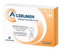 A-Cerumen, płyn do higieny uszu, 5 ampułek x 2 ml