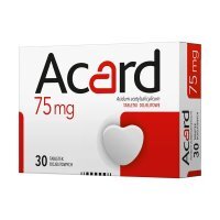 Acard, 75 mg, tabletki dojelitowe, 30 szt.