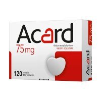 Acard, 75 mg, tabletki dojetowe, 120 szt.