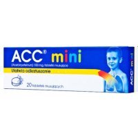 ACC Mini, 100 mg, tabletki musujące, 20 szt.