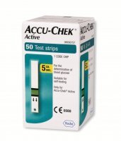 Accu-Chek Active, paski testowe do glukometru, 50 szt.
