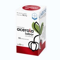 Acerola Labor, tabletki do żucia, 90 szt.