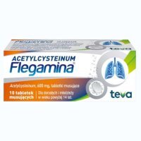 Acetylcysteinum Flegamina tabl.mus. 0,6g 1