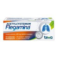 Acetylcysteinum Flegamina, tabletki musujące, 10 szt.