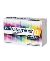 Acti Vita-miner D3 60 tabletek 28.02.2022