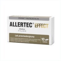 Allertec Effect 20 mg 10 tabl.