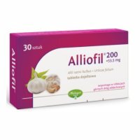 Alliofil, 0,2 g+0,0535 g, tabletki dojelitowe, 30 szt.