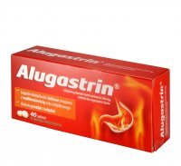 Alugastrin, tabletki do rozgryzania i żucia, 40 szt.
