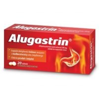 Alugastrin, tabletki do rozgyzania i żucia, 20 szt.