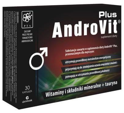 AndroVit Plus 30 kapsułek data waż. 04/10/2021