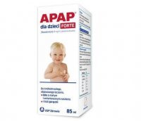 Apap dla dzieci Forte 40 mg/ml, zawiesina doustna,  85 ml