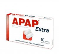 Apap Extra lek przeciwbólowy 10 tabletek