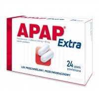 Apap Extra, tabletki powlekane, 24 szt.