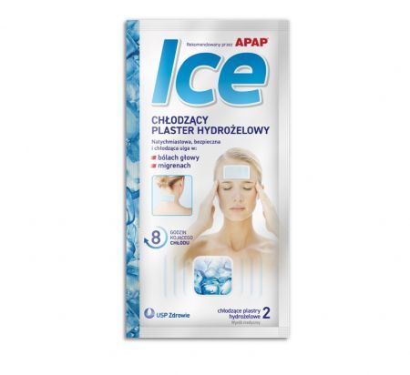 Apap Ice, plaster chłodzący, 2 szt.