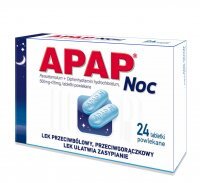 Apap Noc 24 tabletek