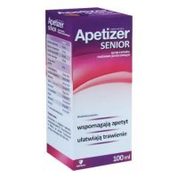 Apetizer Senior, syrop, smak malinowo-porzeczkowy, 100 ml