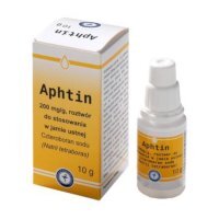 Aphtin 200 mg/g płyn do jamy ustnej 10 g