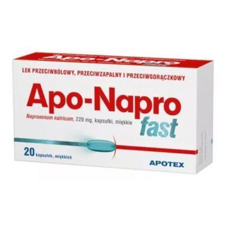 Apo Napro Fast 20 kapsułek
