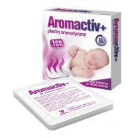 Aromactiv+, plastry aromatyczne dla dzieci od 1 dnia życia, 5 sztuk