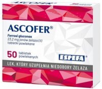 Ascofer, 200 mg, tabletki powlekane, 50 szt.