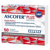 Ascofer Plus, tabletki powlekane, 50 szt.