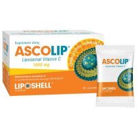 Ascolip Liposomal Vitamin C, 1000 mg, saszetki, żel, 30 szt. x 5 g