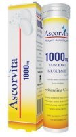 Ascorvita, Witamina C 1000 mg, tabletki musujące, 20 szt.