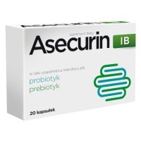 Asecurin IB kaps. 20 kaps.