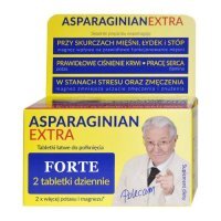Asparaginian Extra Forte, 50 tabletek