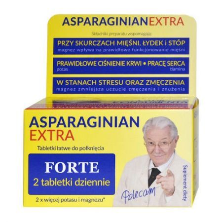 Asparaginian Extra Forte, tabletki, 50 szt.