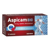 Aspicam Bio 7,5 mg tabl 10 szt.