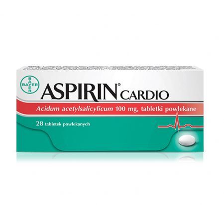 Aspirin Cardio 100 mg 28 tabletek