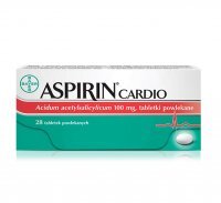 Aspirin Cardio, 100 mg, tabletki, 28 szt.