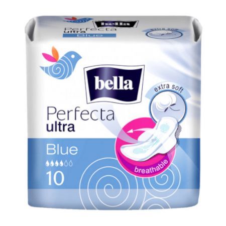 Bella Perfecta Ultra Blue, ultracienkie podpaski higieniczne, 10 szt.