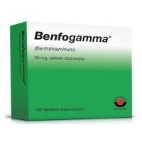 Benfogamma, 50 mg, tabletki drażowane, 100 szt.