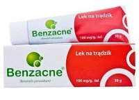 Benzacne 100 mg/g żel 30 g