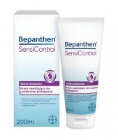 Bepanthen SensiControl, krem nawilżający, skóra atopowa, 200 ml