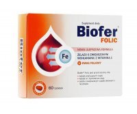 Biofer Folic, tabletki, 60 szt.