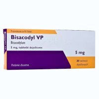 Bisacodyl VP 5 mg 30 tabletek PHARMAPOINT (Fenolax)