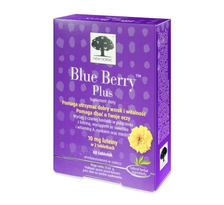 Blue Berry Plus 60 tabletek