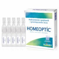 Boiron Homeoptic, krople do oczu, 10 minimsów po 0,4 ml