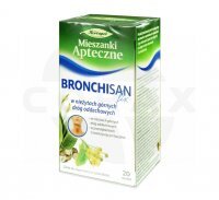 Bronchisan fix, zioła do zaparzania, saszetki, 3 g, 20 torebek