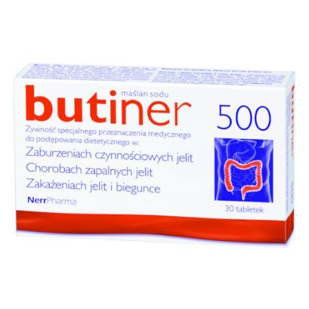 Butiner 500 mg, tabletki o przedłużonym uwalnianiu, 30 szt.