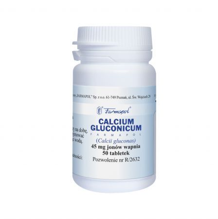 Calcium Gluconicum, tabletki, 50 szt.