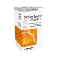 Calcium-Sandoz + Vitamin C 10 tabletek musujących