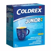 Coldrex Junior C (300 mg + 20 mg +5 mg), proszek do sporządzania roztworu dla dzieci 6-12 lat
