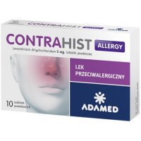 Contrahist Allergy, 5 mg, tabletki powlekane, 10 szt.