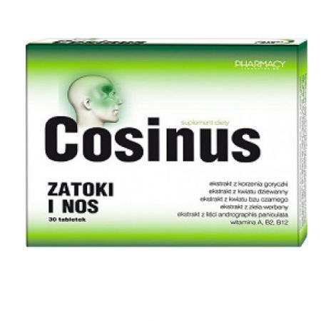 COSINUS Zatoki i nos 30 tabletek