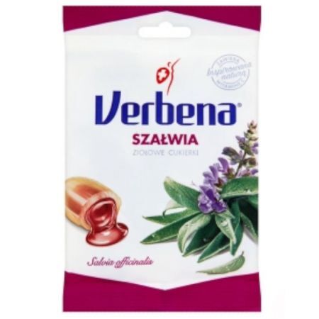 Cukierki Verbena Szałwia z witaminą C 60 g