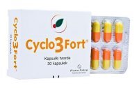 Cyclo 3 Fort, 150 mg+150 mg+100 mg, kapsułki, 30 szt.
